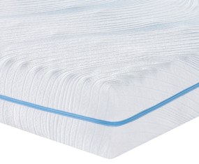 vidaXL Στρώματα Λευκό 80 x 200 cm 100% ύφασμα πολυεστέρα με τζακάρ