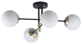 KQ S0982-4 CROSS BLACK AND GOLD CEILING HOMELIGHTING 77-8179