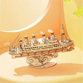 3D Puzzle Κρουαζιερόπλοιο Cruise Ship Robotime TG306