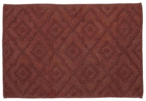 Πατάκι Μπάνιου Aztec Dark Pink Sealskin 60X90 100% Βαμβάκι