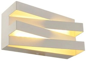 Φωτιστικό Τοίχου - Απλίκα Led V80LEDW20WH 12W 3000K 960lm 20X11X9 White Aca Decor Metal