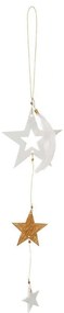 Στολίδι Χριστουγεννιάτικο Golden Star LBTRD0089391 18cm White-Gold Raeder