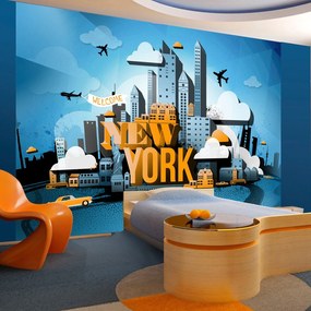 Φωτοταπετσαρία - New York - welcome 100x70