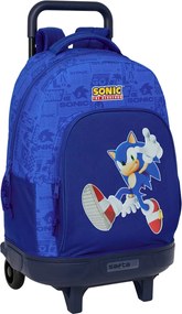 Σχολική Τσάντα Sonic Μπλε 33 x 45 x 22 cm