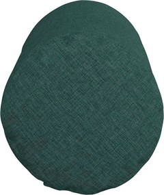 vidaXL Μαξιλάρια Στήριγμα 2 pcs Σκούρο Πράσινο Ø 15 x 40 εκ ύφασμα