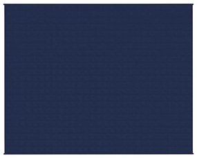 vidaXL Κουβέρτα Βαρύτητας Μπλε 235 x 290 εκ. 15 κ. Υφασμάτινη