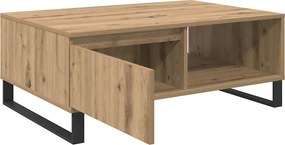 vidaXL Τραπεζάκι σαλονιού Artisan Oak 90 x 60 x 35 cm