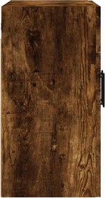 vidaXL Ντουλάπι Τοίχου Καπνιστή Δρυς 60x31x60 εκ. Επεξεργασμένο Ξύλο