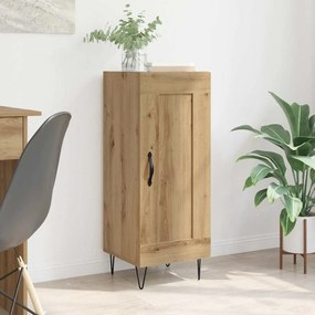 vidaXL Πλαϊνό γραφείο Artisan Oak 34,5 x 34 x 90 εκ.