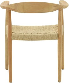 Καρέκλα - Πολυθρόνα Juvan φυσικό rubberwood 64x53x77εκ 64x53x77 εκ.