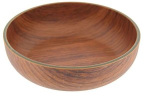 Μπωλ Σερβιρίσματος Ρηχό 10258 11x3cm Brown Evelin Polystyrene