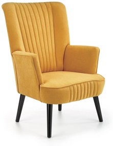 DELGADO chair color: mustard DIOMMI V-PL-DELGADO-FOT-MUSZTARDOWY