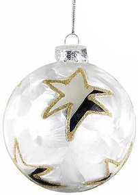 Γυάλινη Χριστουγεννιάτικη Μπάλα 8cm 801753c