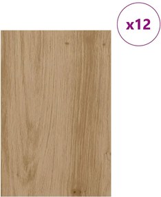 vidaXL Διακοσμητικά Πάνελ 12 pcs Artisan Oak 40 x 60 x 0.27 εκ