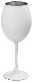 Ποτήρι Κρασιού Maya Rab321K6 7Χ23cm White-Silver Espiel Glass