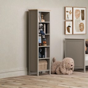 Βιβλιοθήκη Γκρι / Δρυς PECE 50x39.5x179.5