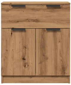 vidaXL Μπουφές Αρτισιανή Δρυς 60 x 30 x 70 εκ. από Επεξεργασμένο Ξύλο