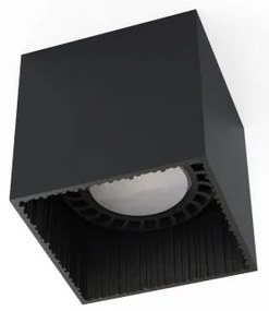 Φωτιστικό Σποτ Οροφής Downlight GU10 LED 15W IP20 Groove Nowodvorski 7792 Μαύρο