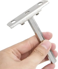 vidaXL Πλωτά στηρίγματα ραφιών 12 τεμ. Ø12x100 χιλ. Ανθρακοχάλυβας