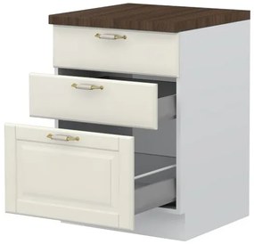 Επιδαπέδιο ντουλάπι Toscana R60-3M BOX - 60.00Χ60.00Χ88.00cm