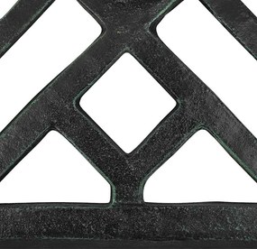 vidaXL Βάση Ομπρέλας Πράσινη 44 x 44 x 31 εκ. από Χυτοσίδηρο