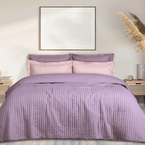 Κουβερλί Υπέρδιπλο (220x240) Das Home Happy 9627 Pink