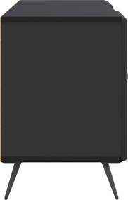 vidaXL Ντουλάπι TV 102 x 34,5 x 50 εκ. Μαύρο Επεξεργασμένο Ξύλο