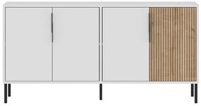 Μπουφές Callia 327ODS1344 150x36x75cm White-Oak Μοριοσανίδα, Μελαμίνη