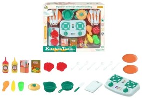 Σετ εστία μαγειρέματος με κουζινικά - 24pcs - PH-80 - 917293