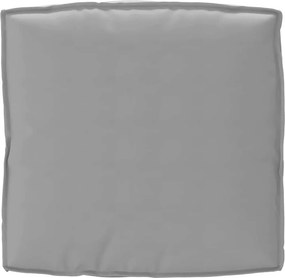 vidaXL Μαξιλάρι Γκρι 80 x 80 x 12 cm Ύφασμα Όξφορντ