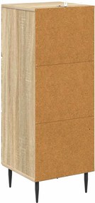 vidaXL Ντουλάπι με Συρτάρια Sonoma Δρυς 33 x 34,5 x 89,5 εκ