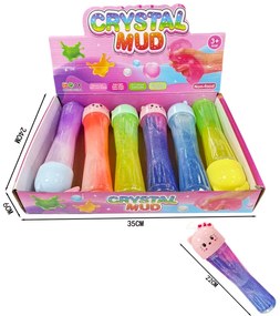 Παιχνίδι χλαπάτσα 6 τμχ - Crystal Mud 6pcs