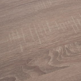 ΤΡΑΠΕΖΙ ΤΡΑΠΕΖΑΡΙΑΣ OFIRA 140X80 SONAMA ΜΕ ΛΕΥΚΑ ΠΟΔΙΑ