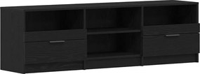 vidaXL Ντουλάπι TV 150 x 33,5 x 45 εκ. Μαύρη Οξυά Επεξεργασμένο Ξύλο