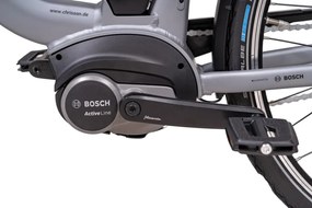 E-Cassiopea 28 Inch 50 cm Women 7SP Rim Brakes Silver grey