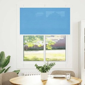 vidaXL Πλισέ Στόρι Μπλε 110x100 εκ. Πλάτος Υφάσματος 109,4 εκ. Πολυεστέρας