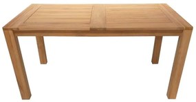 Τραπέζι Pablo teak ξύλο σε φυσική απόχρωση 160x90x76εκ 160x90x76 εκ.