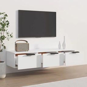vidaXL Ντουλάπι Τοίχου Λευκό 102 x 30 x 20 εκ. από Επεξεργασμένο Ξύλο