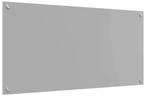 vidaXL Πίσω Πάνελ Κουζίνας 2 pcs Ανοιχτό γκρι 100 x 50 cm