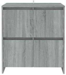 vidaXL Μπουφές Γκρι Sonoma 70x41x75 εκ. από Επεξεργασμένο Ξύλο