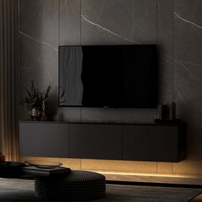 Έπιπλο Τηλεόρασης Ανθρακί SELAN 160x32x35