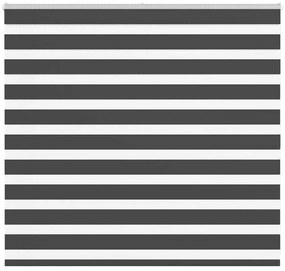 vidaXL Ζέβρα τυφλή Μαύρο Πλάτος υφάσματος 160,9 εκ. Πολυεστέρας