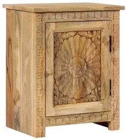 vidaXL Κομοδίνο 40 x 30 x 50 εκ. από Μασίφ Ξύλο Μάνγκο