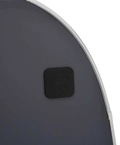 vidaXL Καθρέφτης Τοίχου Ασημί 80x50 εκ.
