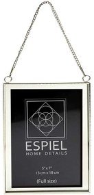 Κορνίζα FAM711 15x20cm Silver Espiel Metal