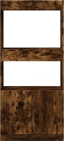 vidaXL Ντουλάπι Καπνιστή Δρυς 63x33x140 εκ. από Επεξεργασμένο Ξύλο