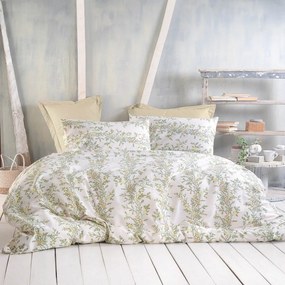 Σεντόνια Talia (Σετ 4τμχ) Yellow Ρυθμός Queen Size 230x260cm Cotton-Polyester