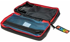 Κασετίνα POSCA Μαύρο 5 x 23 x 18 cm