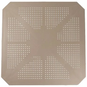 Τραπέζι Icon PP cappucino 80x80x74.5εκ 80x80x74.5 εκ.