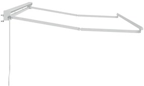 vidaXL Σκελετός Τέντας Λευκό 3.5 x 2 m